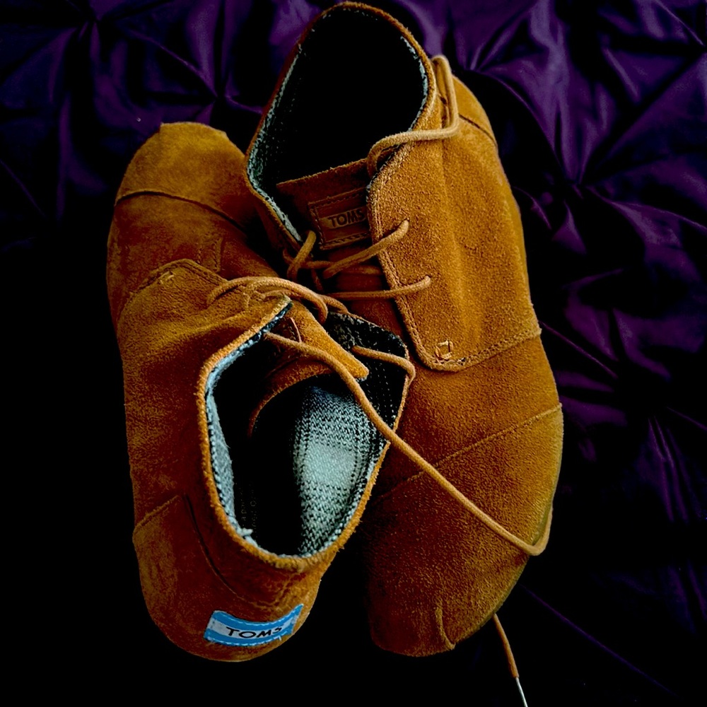 Wedge booties Toms